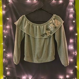 Women’s across shoulder shirt